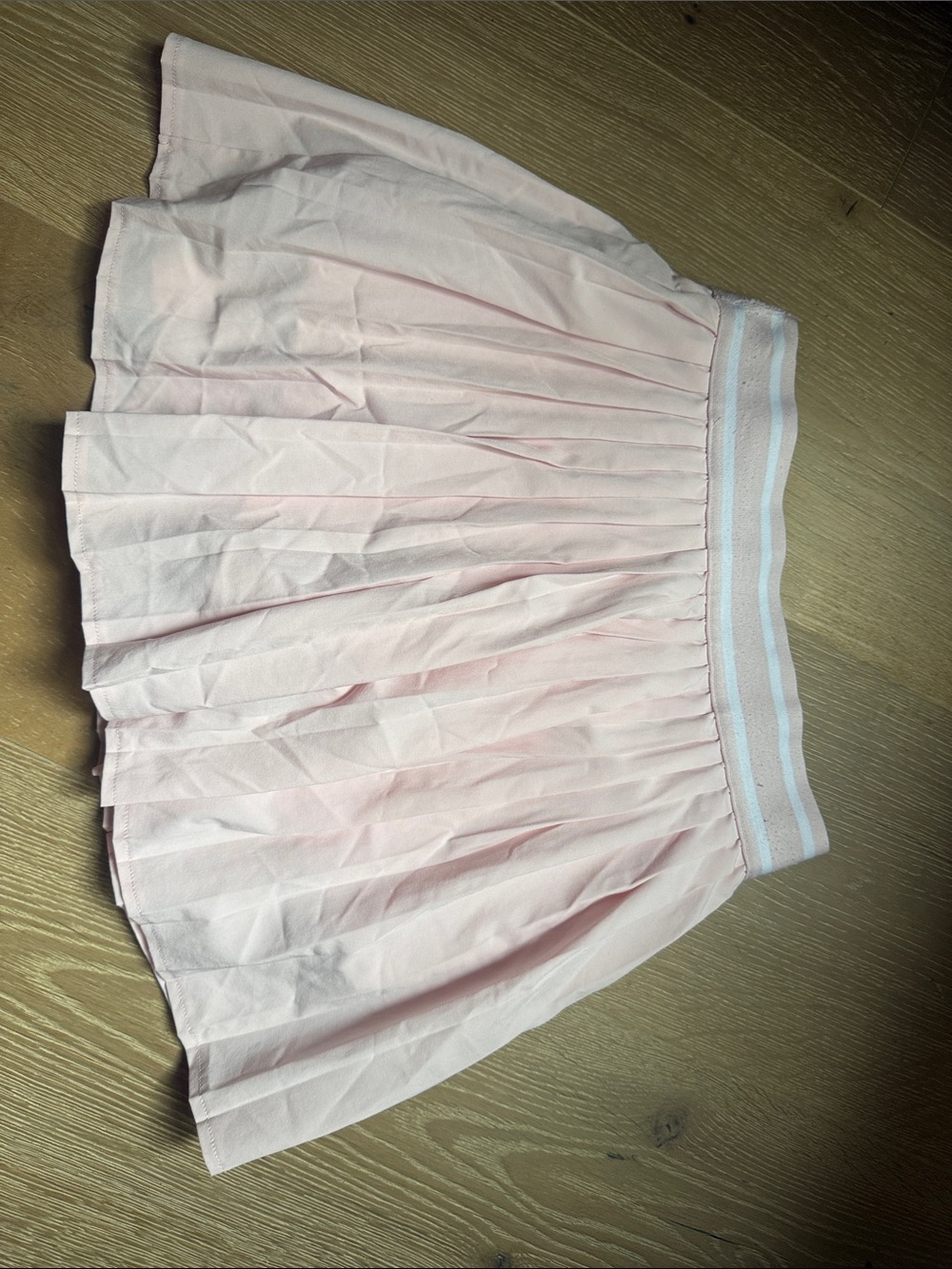 Abercrombie & Fitch Light Pink Pleated Skater Skirt